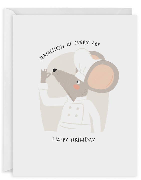 Chef's Kiss Birthday Card