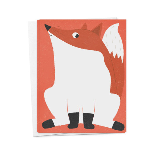 Fox Flat Note Stationery Set