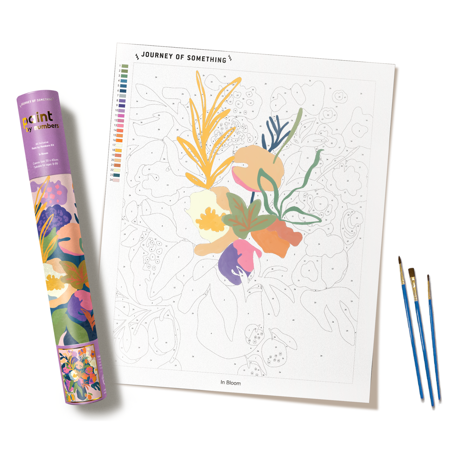 Paint by Numbers Kit | In Bloom