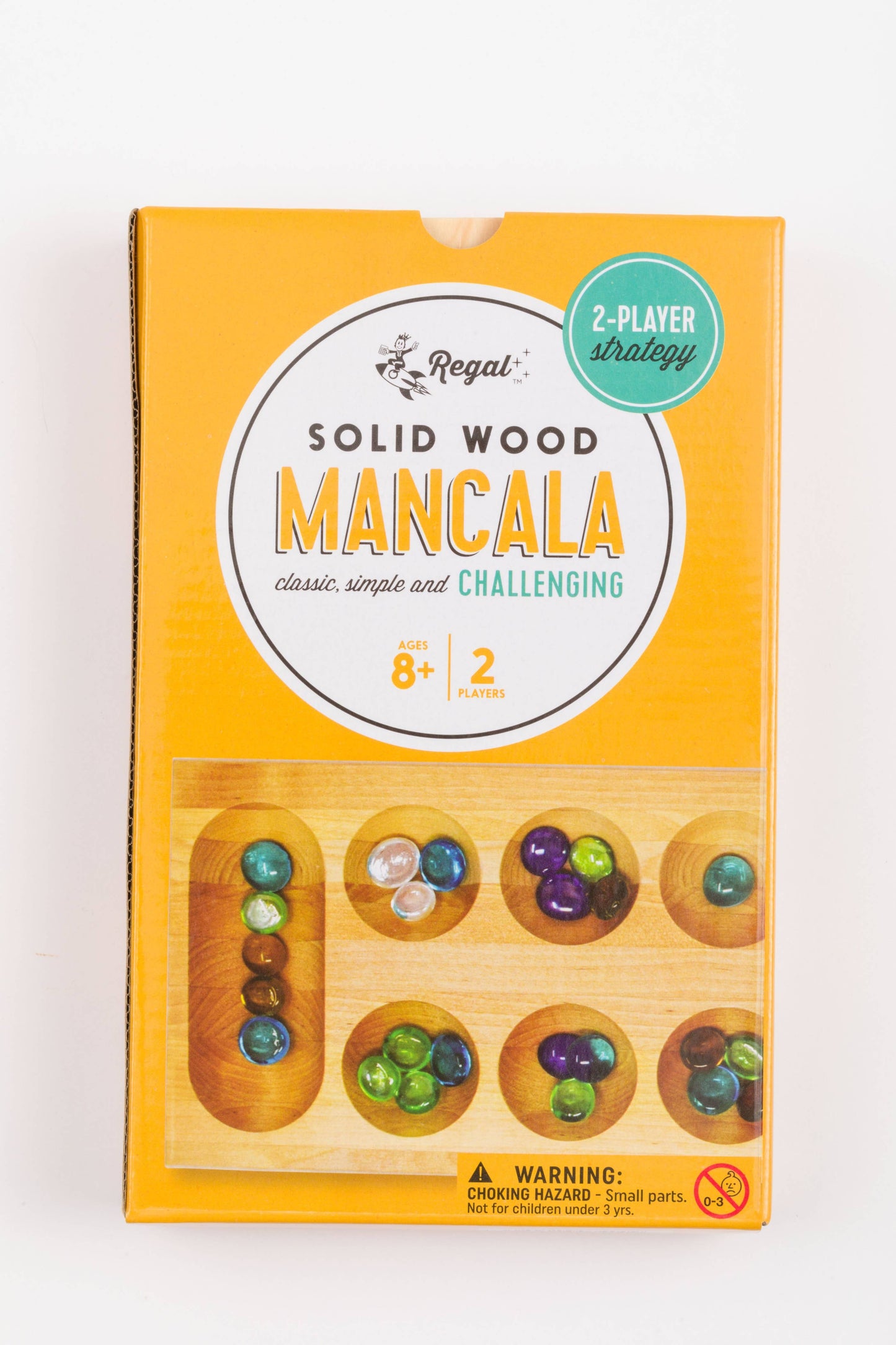 Wood Mancala Game