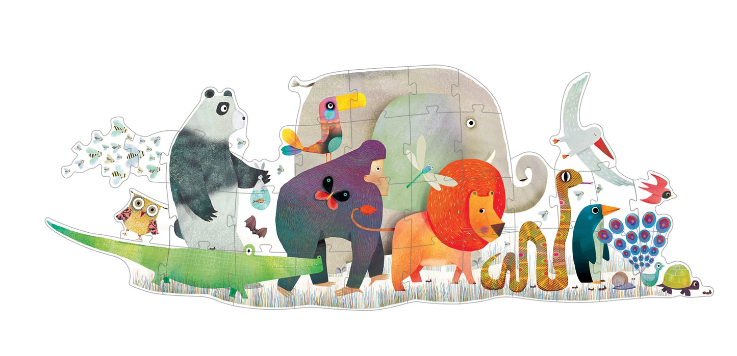 Animal Parade | 36pc Giant Floor Jigsaw Puzzle