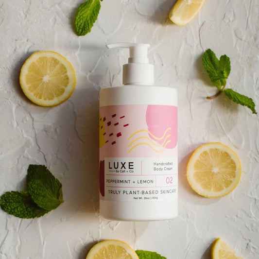 Luxe Body Cream | Peppermint + Lemon