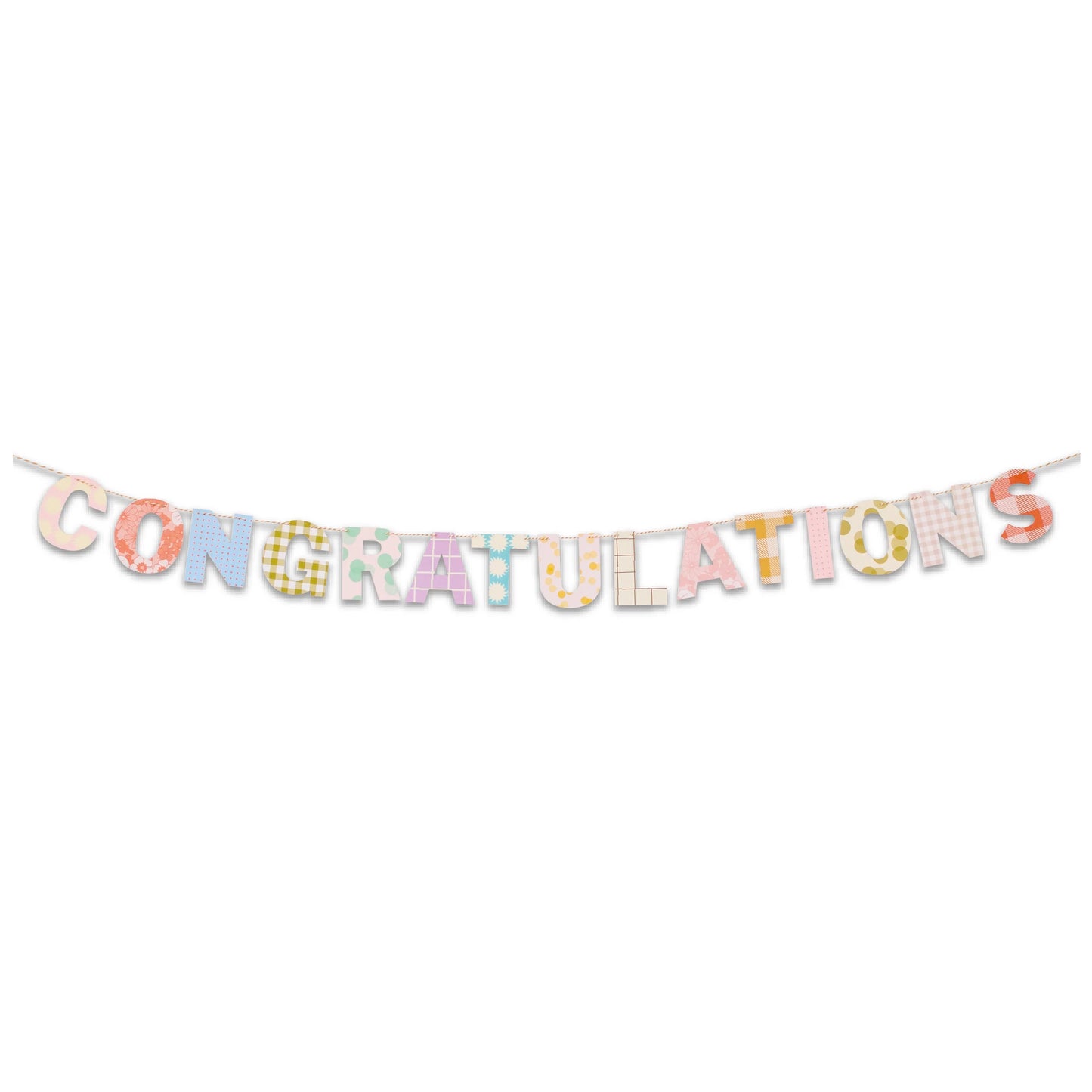 Congratulations Cut-Out Garland Kit