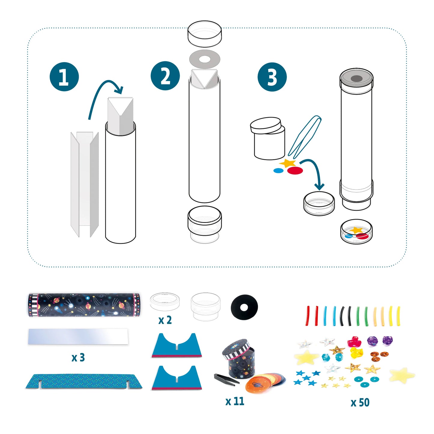 DIY Kaleidoscope Craft Kit