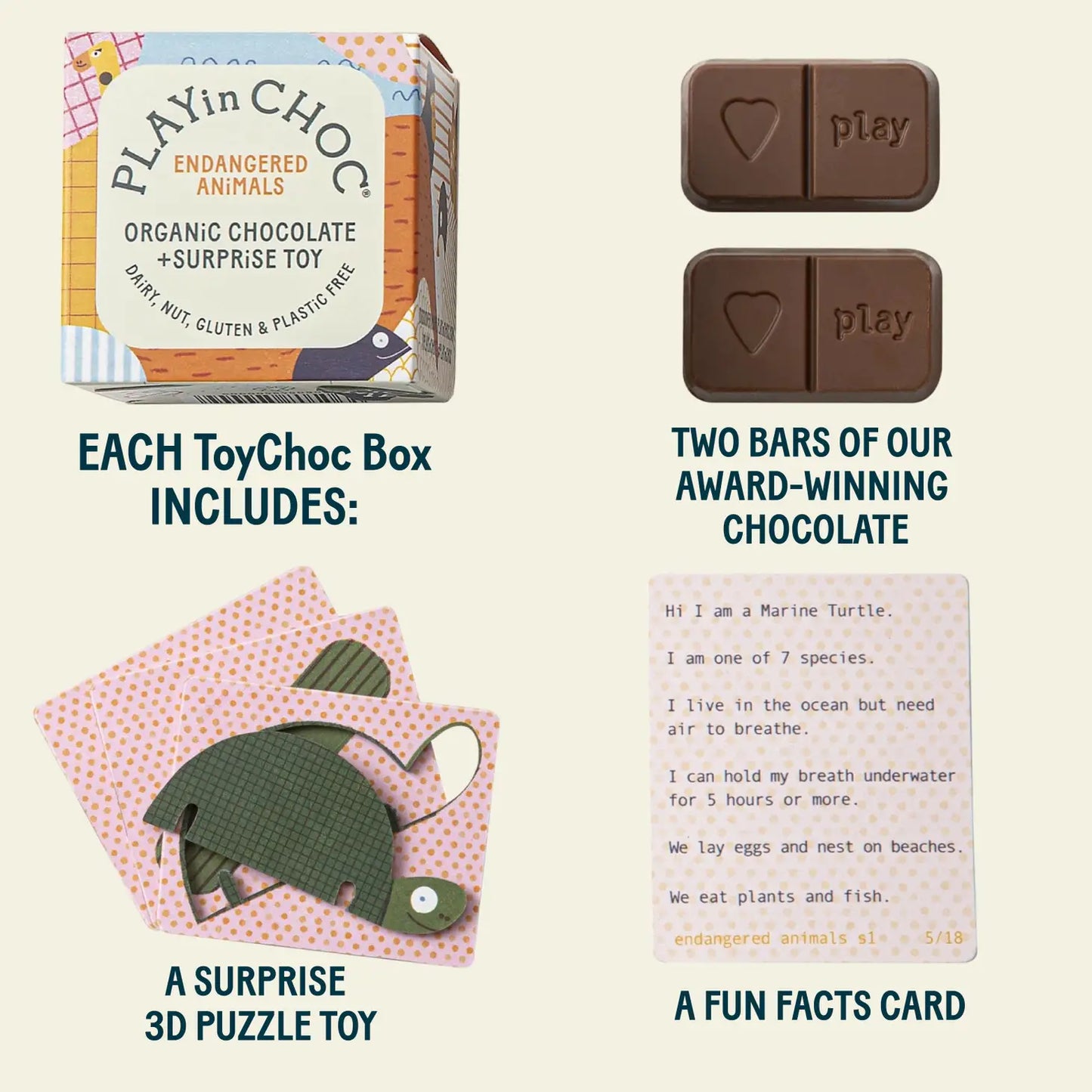 ToyChoc Box | ENDANGERED ANiMALS