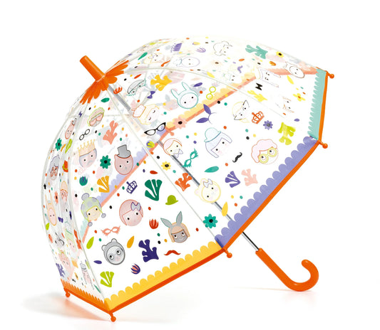 Color-Changing Children's Umbrella | Faces