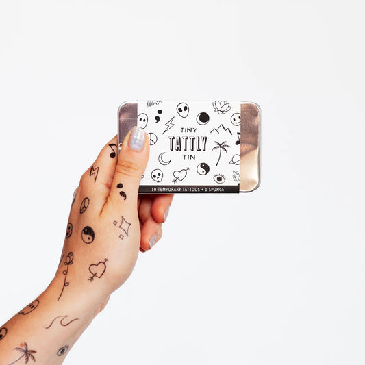 Flash Art Tiny Tattoo Tin