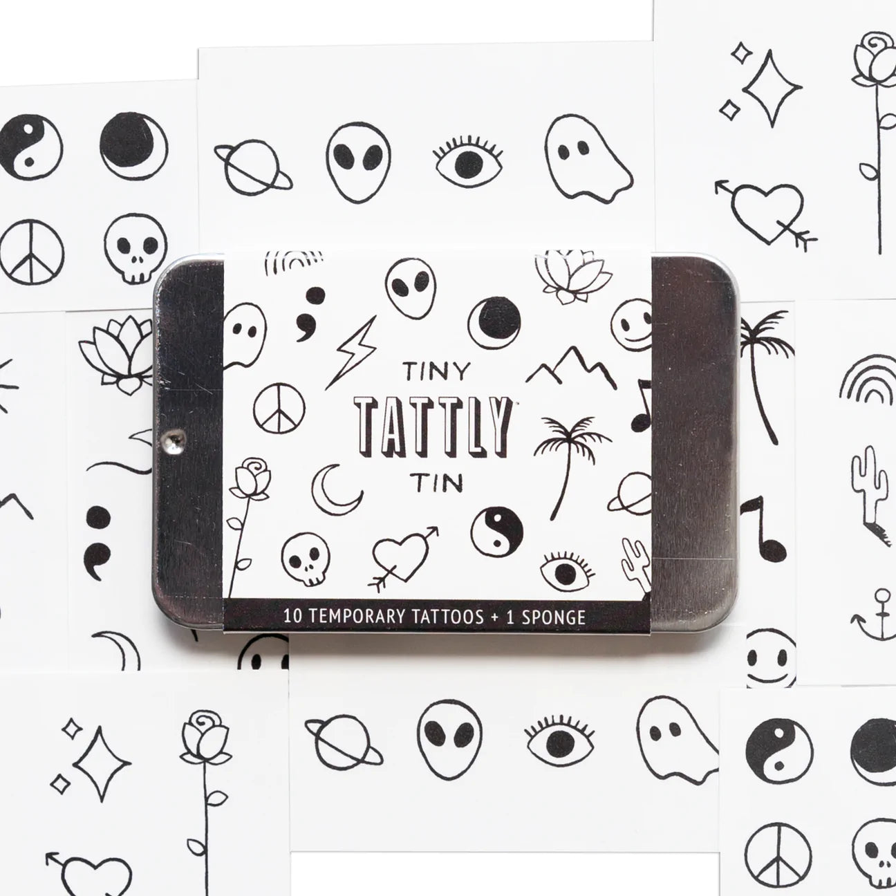 Flash Art Tiny Tattoo Tin