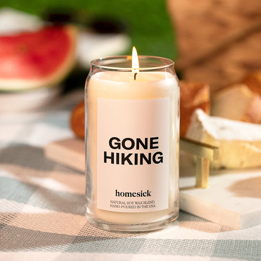 Gone Hiking Candle