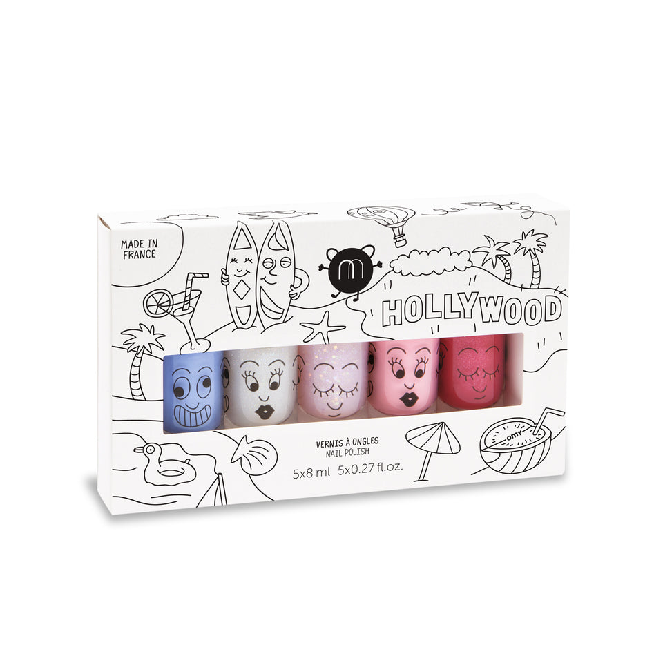 Set of 5 Polishes | Hollywood