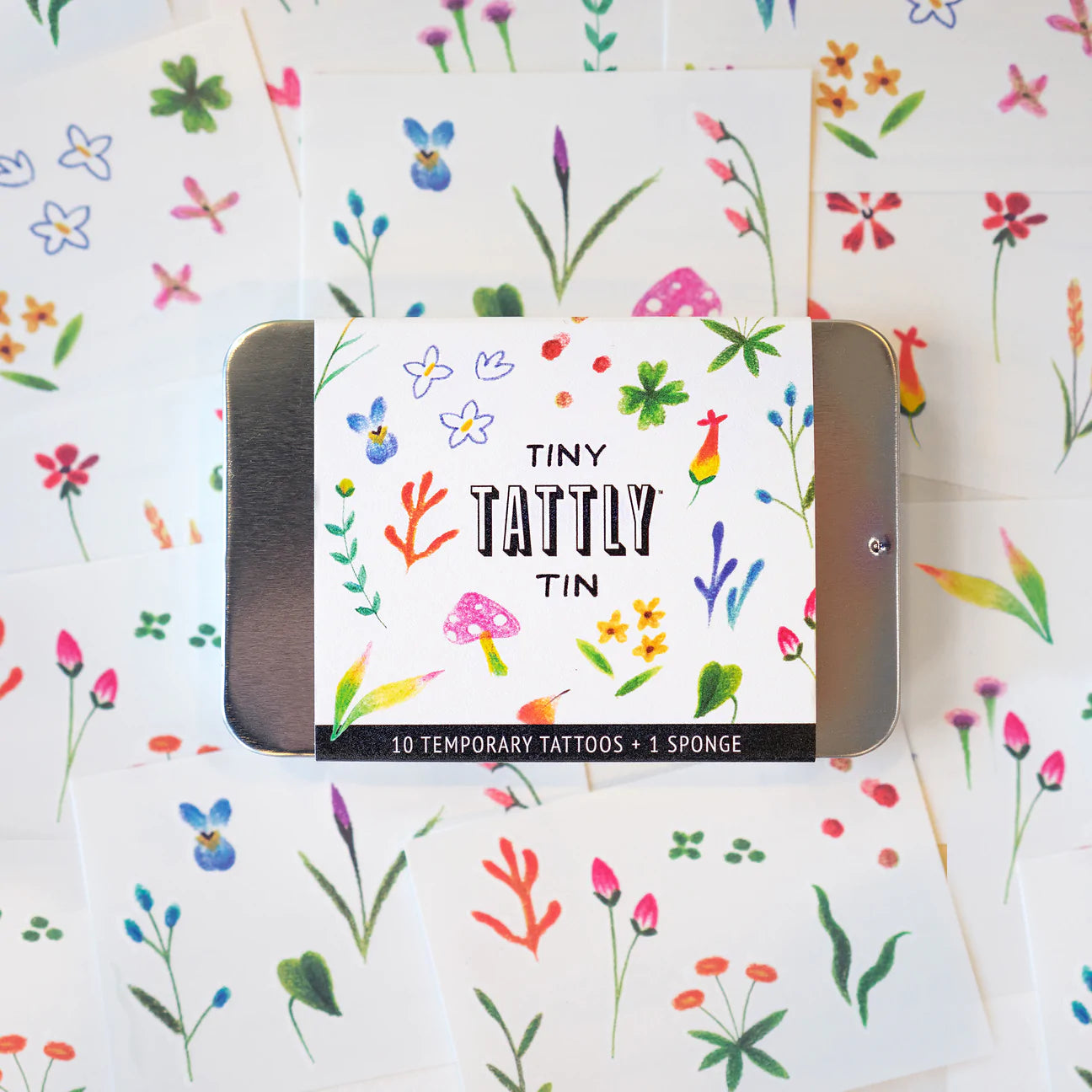 Imaginary Garden Tiny Tattoo Tin