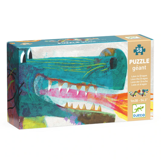 Leon The Dragon | 58 Piece Floor Puzzle