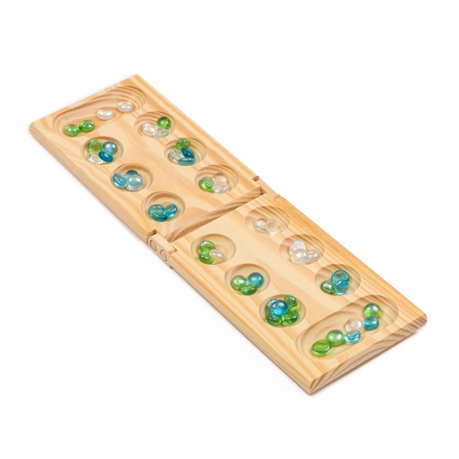 Wood Mancala Game