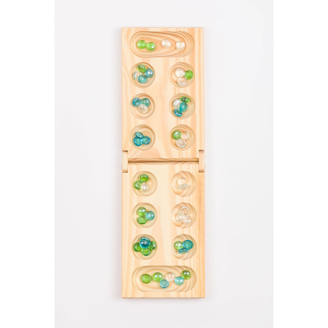 Wood Mancala Game