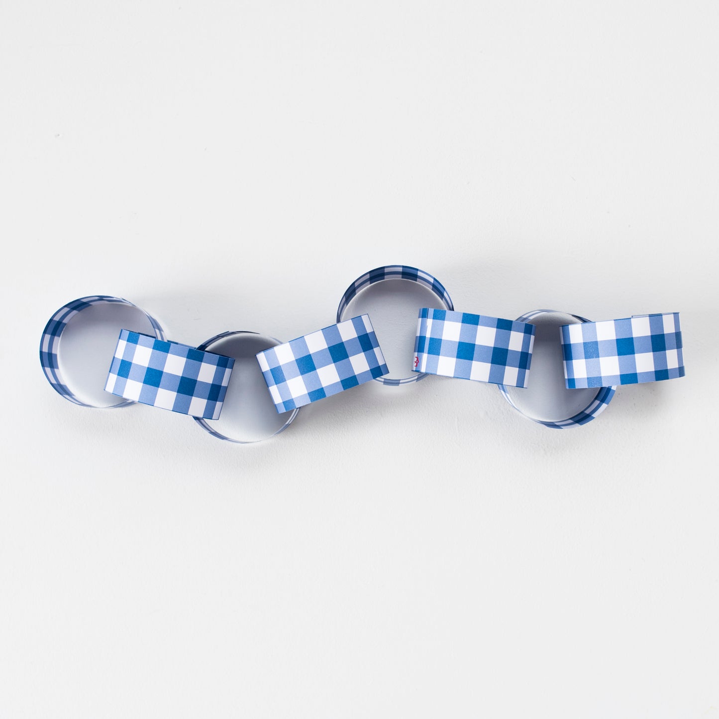 Gingham Paper Chain Craft Kit