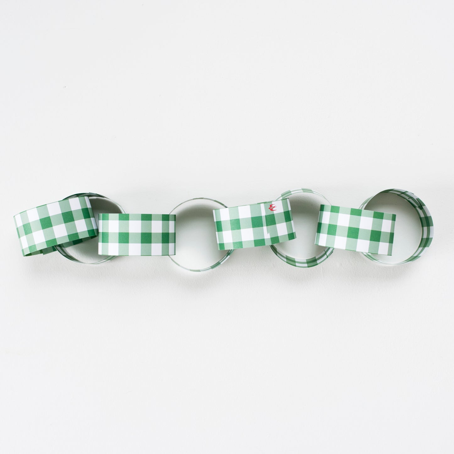 Gingham Paper Chain Craft Kit