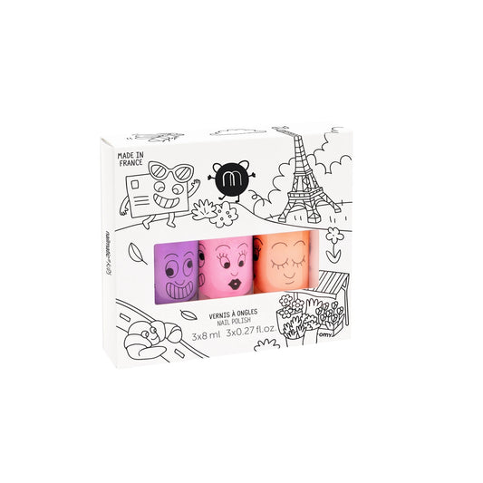 Set of 3 Polishes | Paris