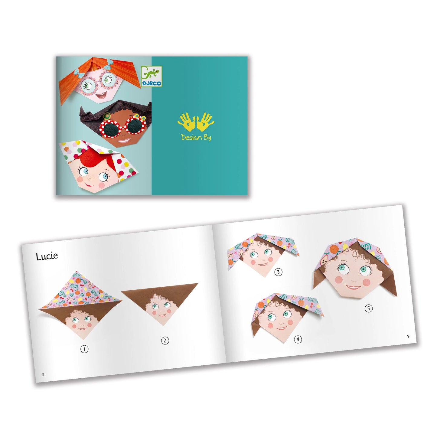 Pretty Faces Origami Paper Craft Kit