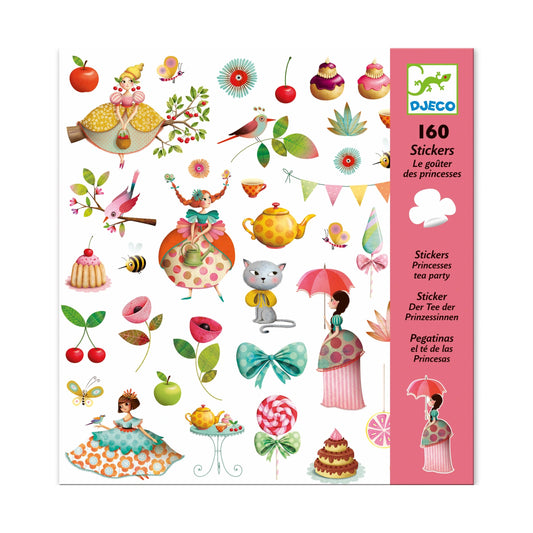 Princess Tea Party Sticker Sheets