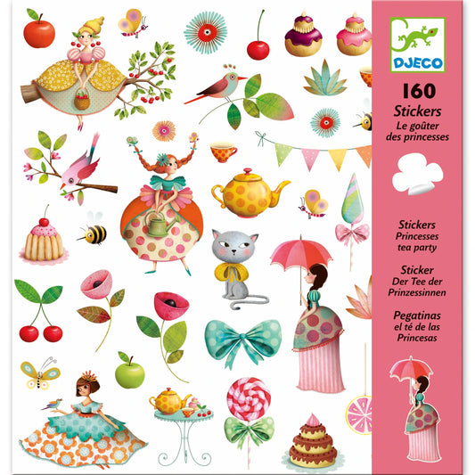 Princess Tea Party Sticker Sheets