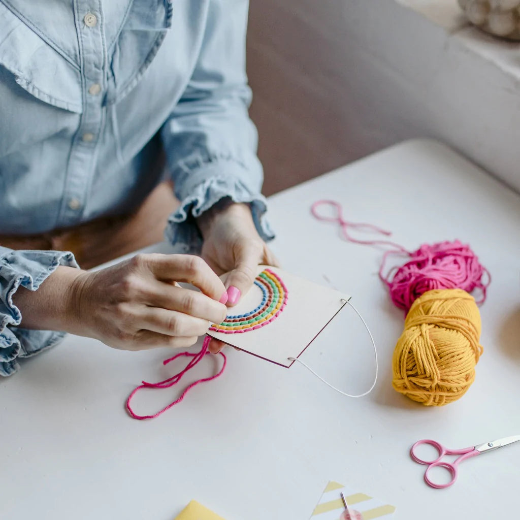 Rainbow Board Embroidery Kit