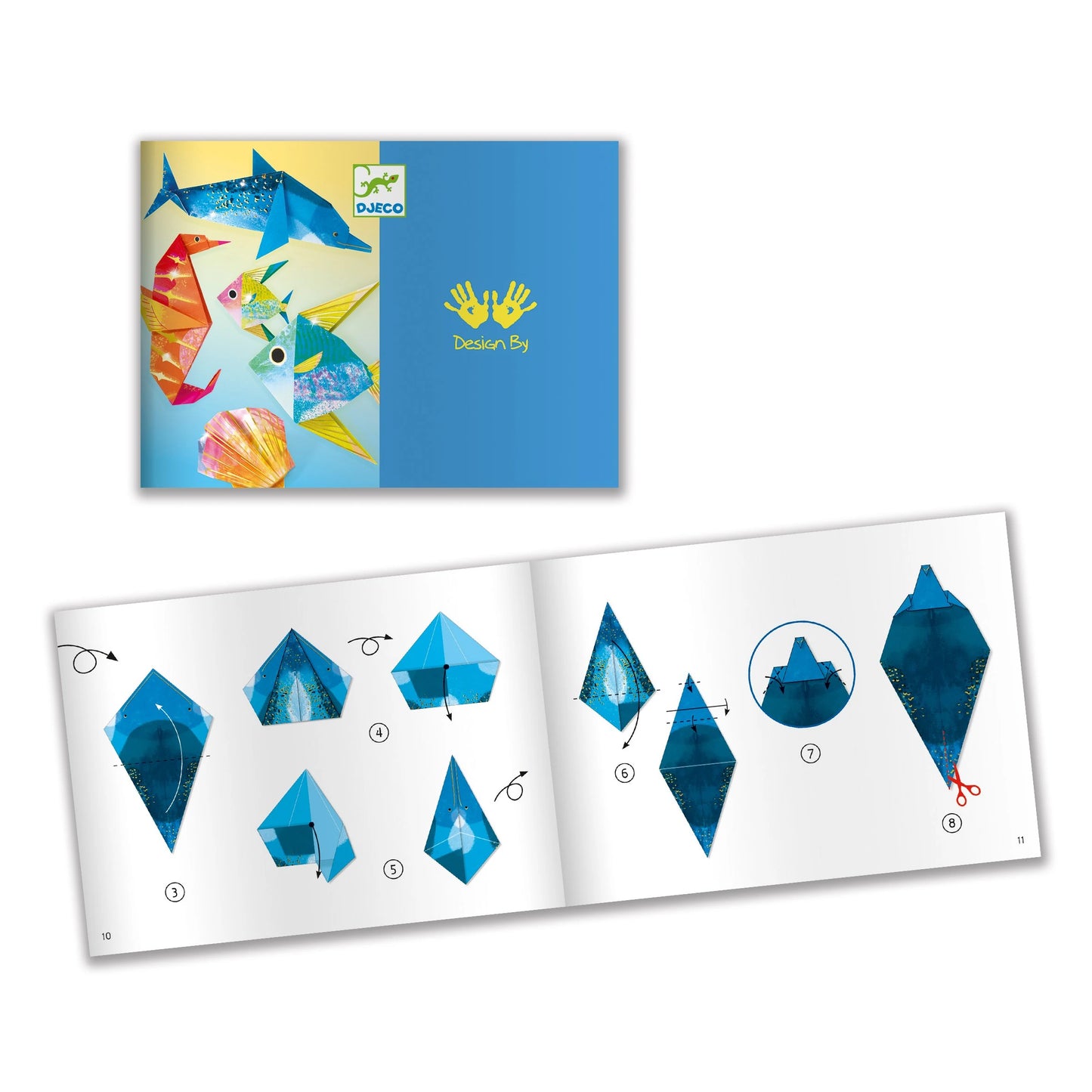 Sea Creatures Origami Paper Craft Kit