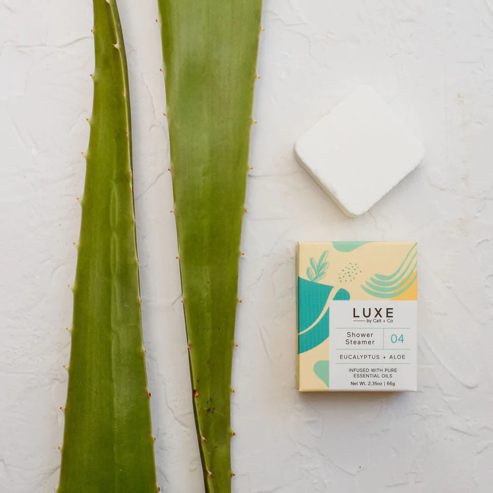 Luxe Shower Steamer | Eucalyptus + Aloe