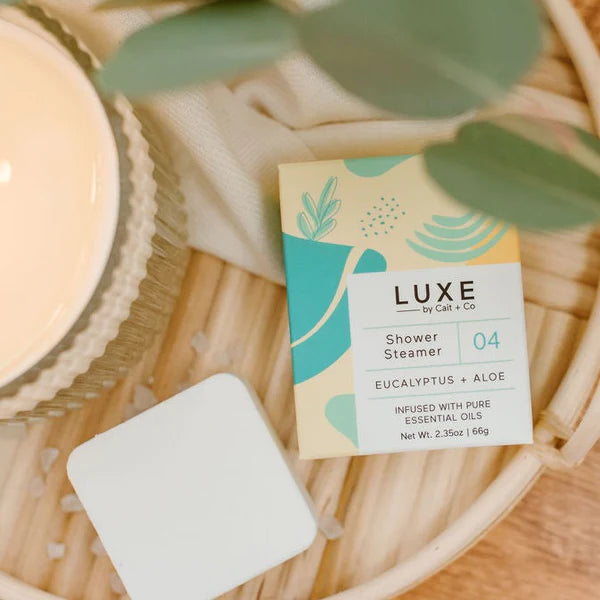 Luxe Shower Steamer | Eucalyptus + Aloe