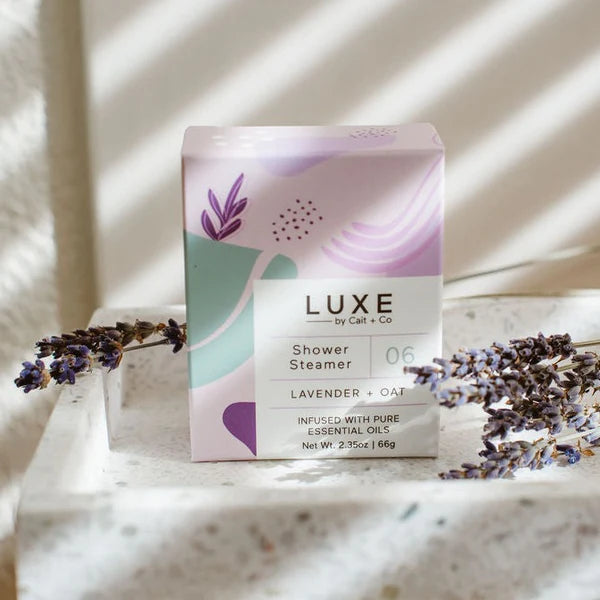 Luxe Shower Steamer | Lavender + Oat