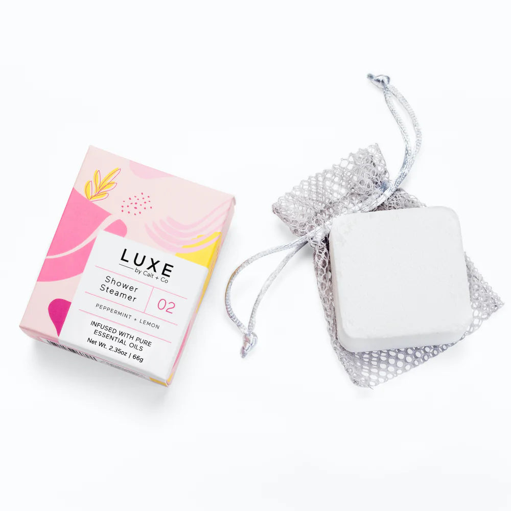 Luxe Shower Steamer | Peppermint + Lemon