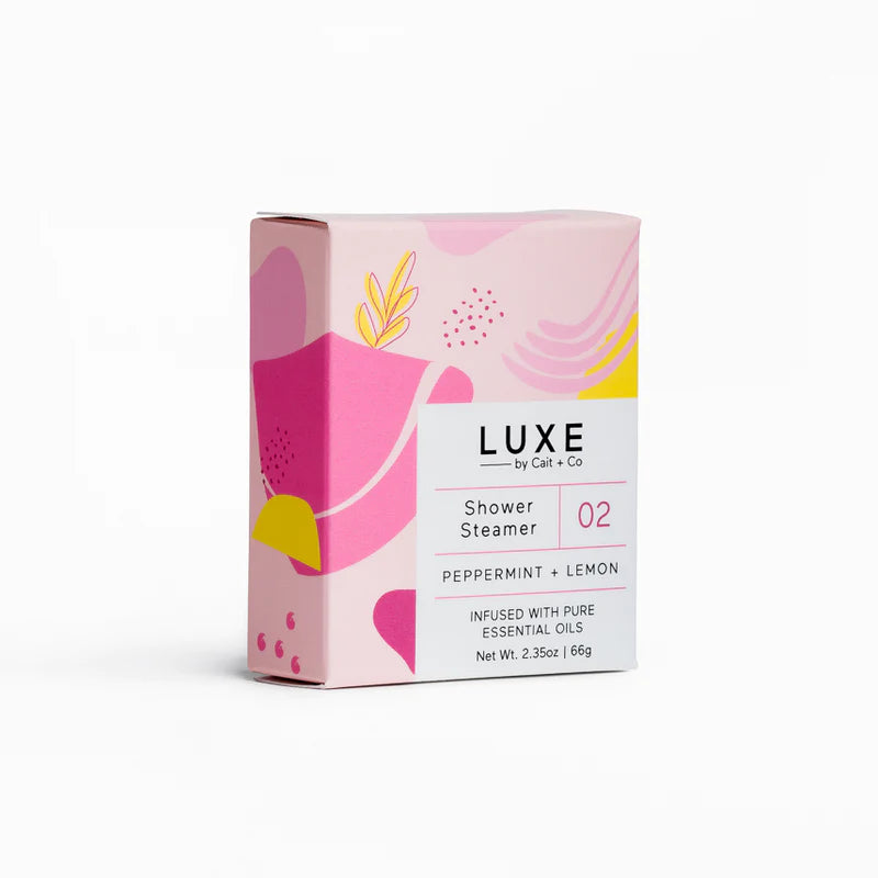 Luxe Shower Steamer | Peppermint + Lemon