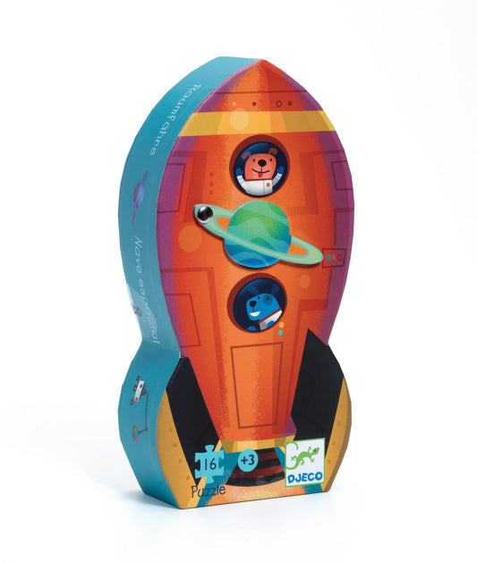 Spaceship | 16 Piece Mini Jigsaw Puzzle