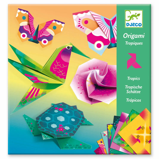 Tropics Origami Paper Craft Kit