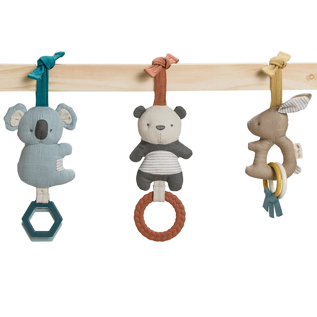 Wooden Baby Activity Gym + Toys