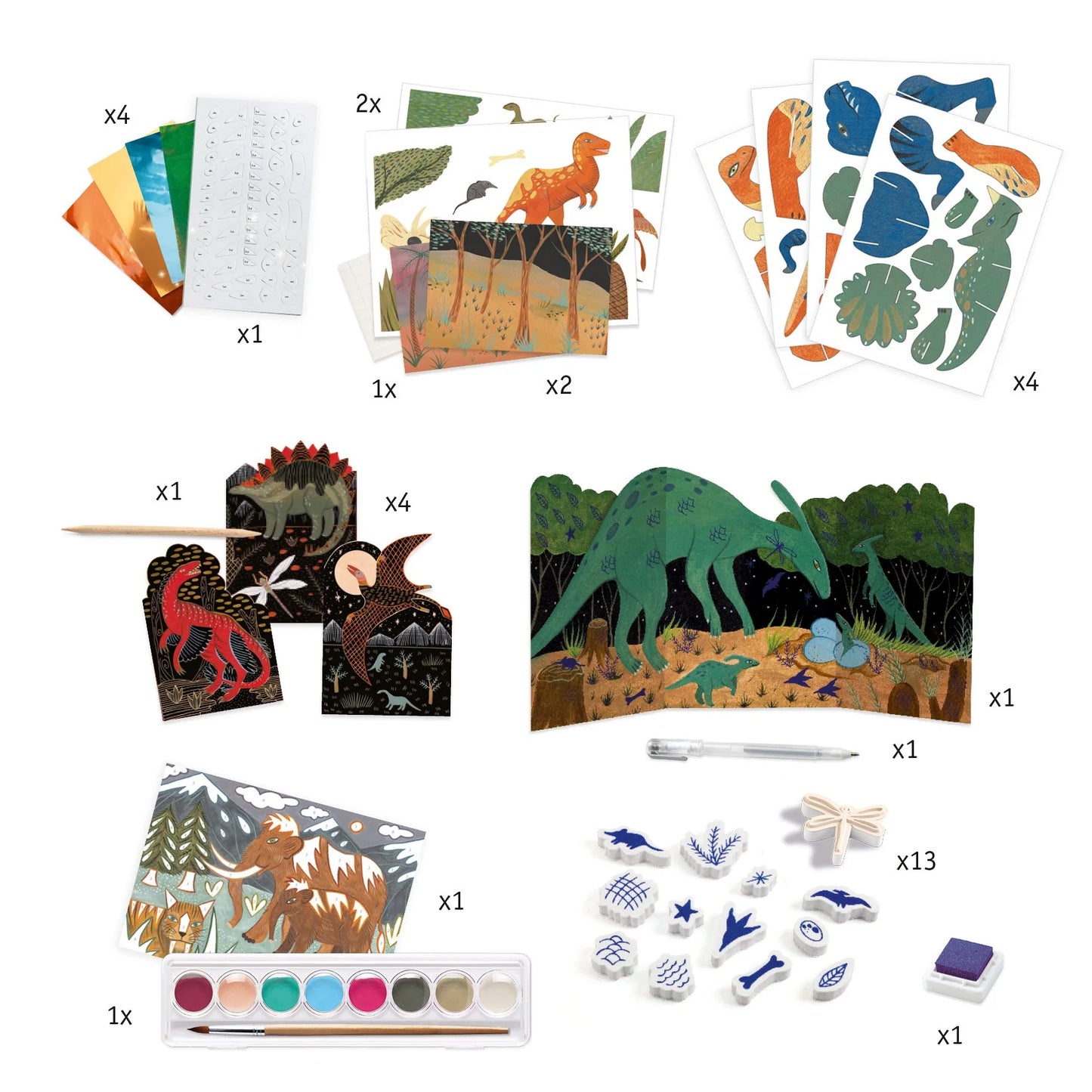 The World of Dinosaurs Multi-Activity Craft Kit