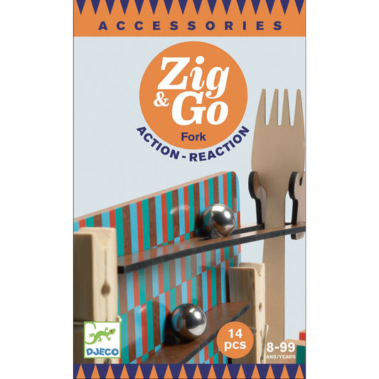 Zig & Go Fork 14 pc Chain Reaction Accessory Set