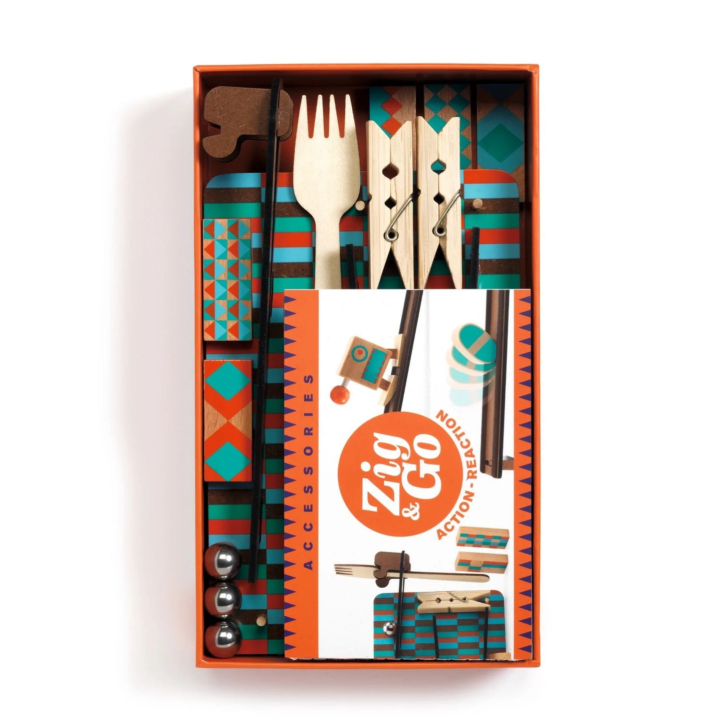 Zig & Go Fork 14 pc Chain Reaction Accessory Set