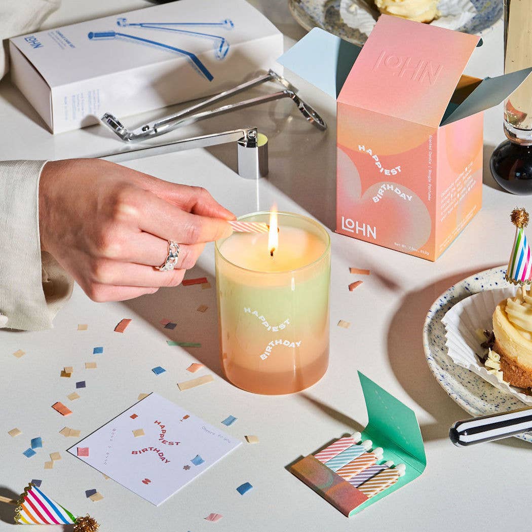 Birthday Candle | Champagne & Orange Zest