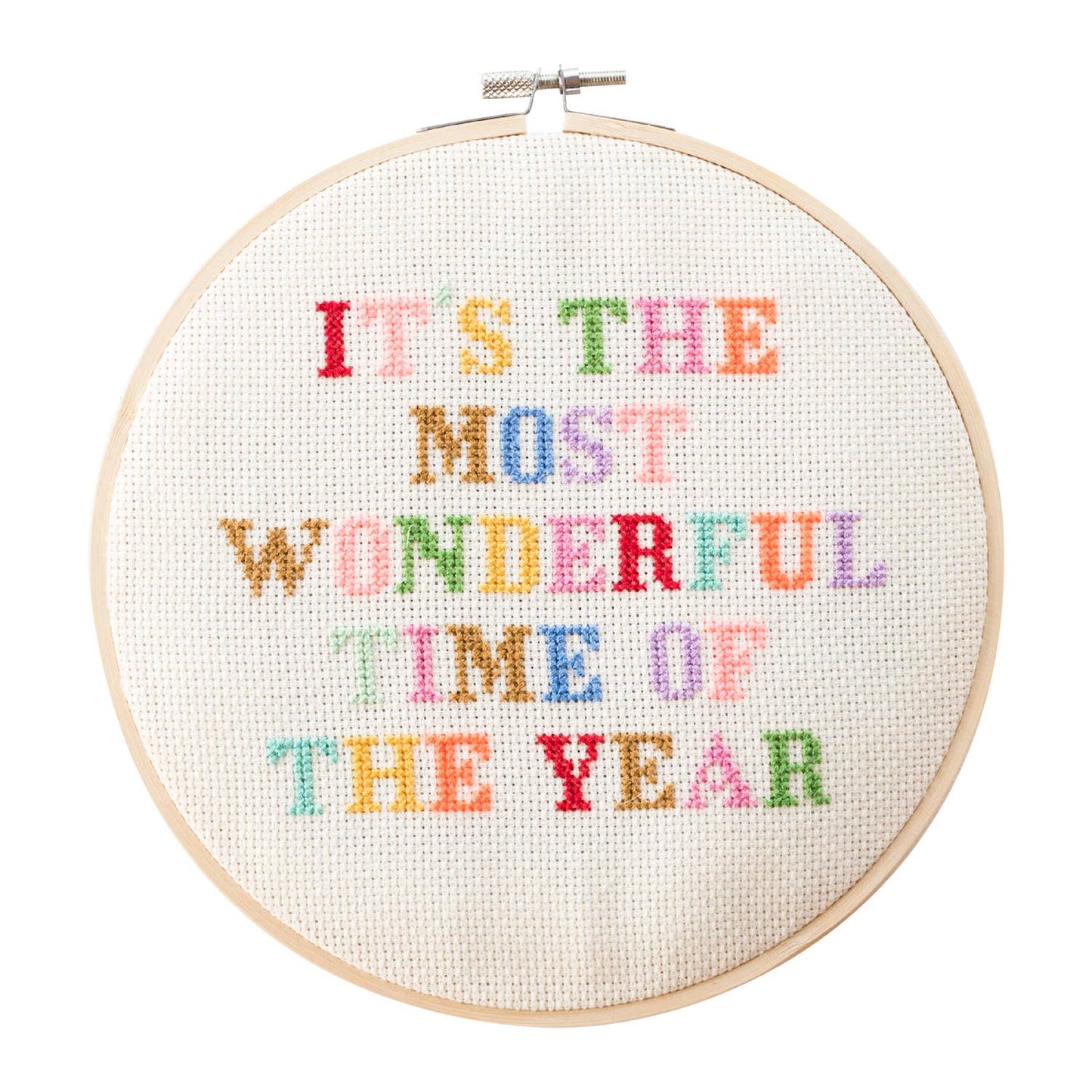 Cross Stitch Kit | It's The Most Wonderful Time Advent