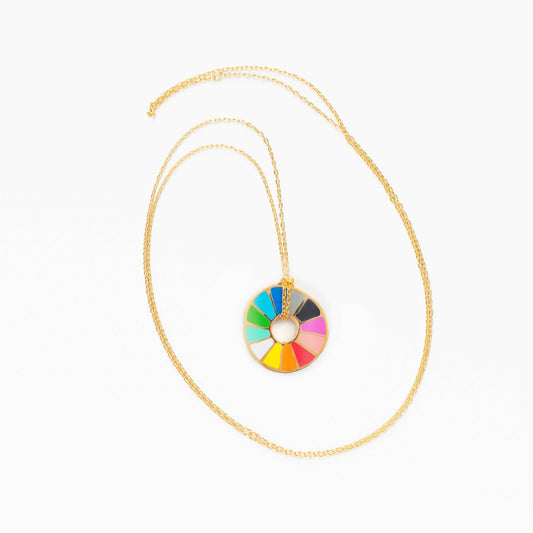 Color Wheel Pendant