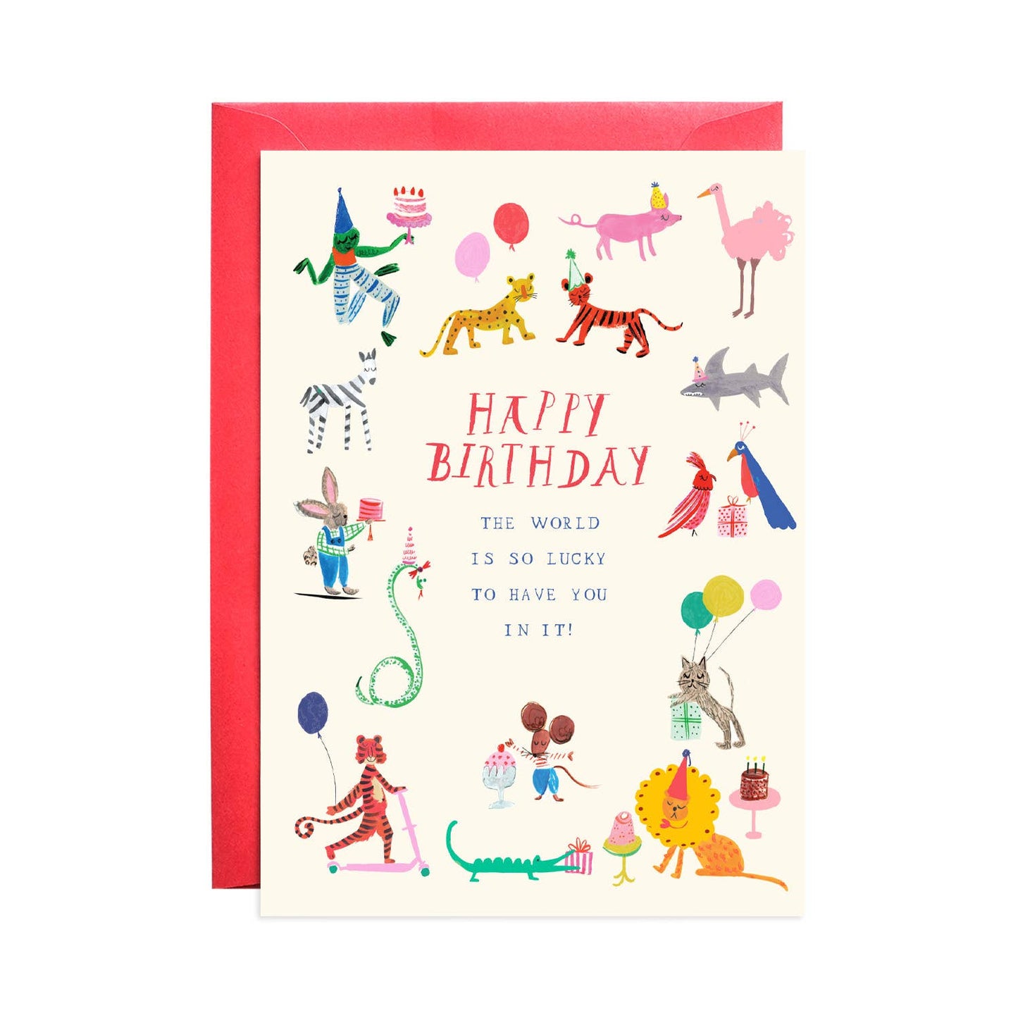 Party at the Zoo | Birthday Card