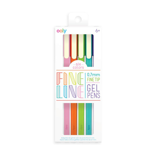 Fine Line Gel Pens | Set of 6