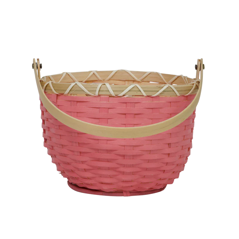 Blossom Basket Small | Raspberry