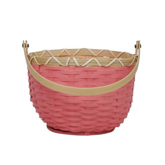 Blossom Basket Small | Raspberry