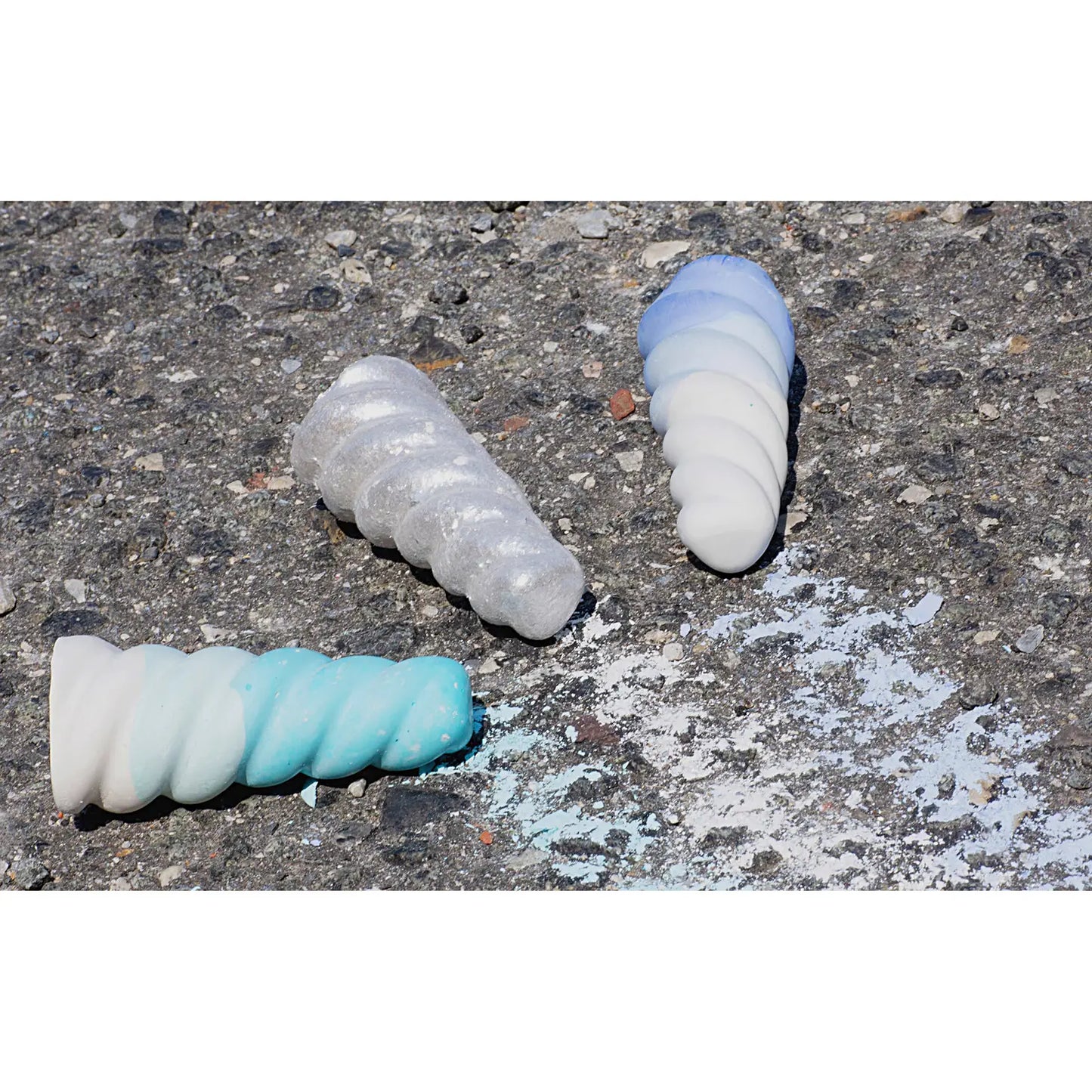 Narwhal Horns Handmade Sidewalk Chalk