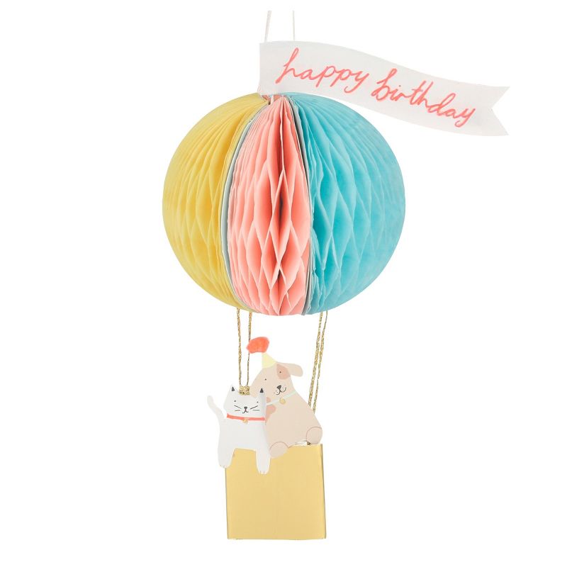 Hot Air Ballon Card