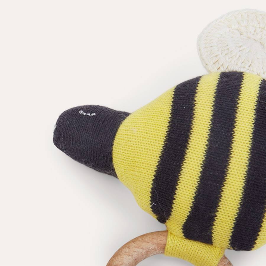 Bumblebee Baby Rattle