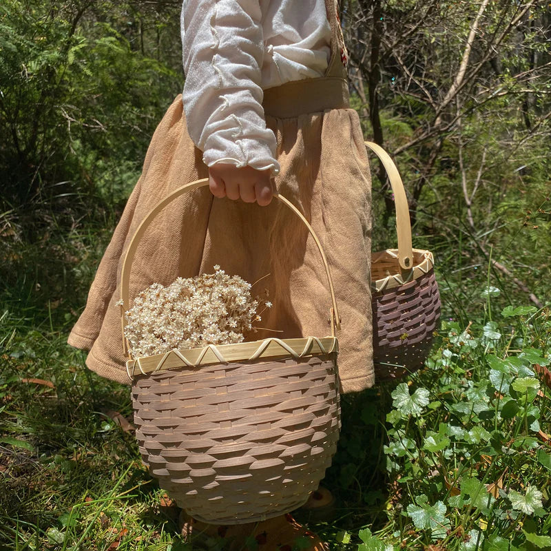 Blossom Basket Small | Light Grey