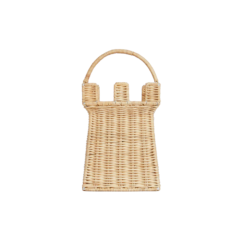 Rattan Castle Bag