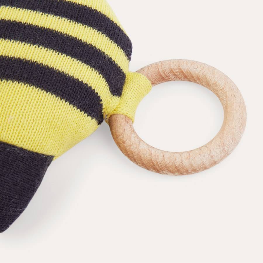 Bumblebee Baby Rattle